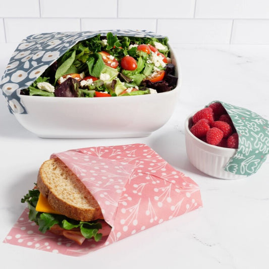 Beeswax Food Wraps: Floral