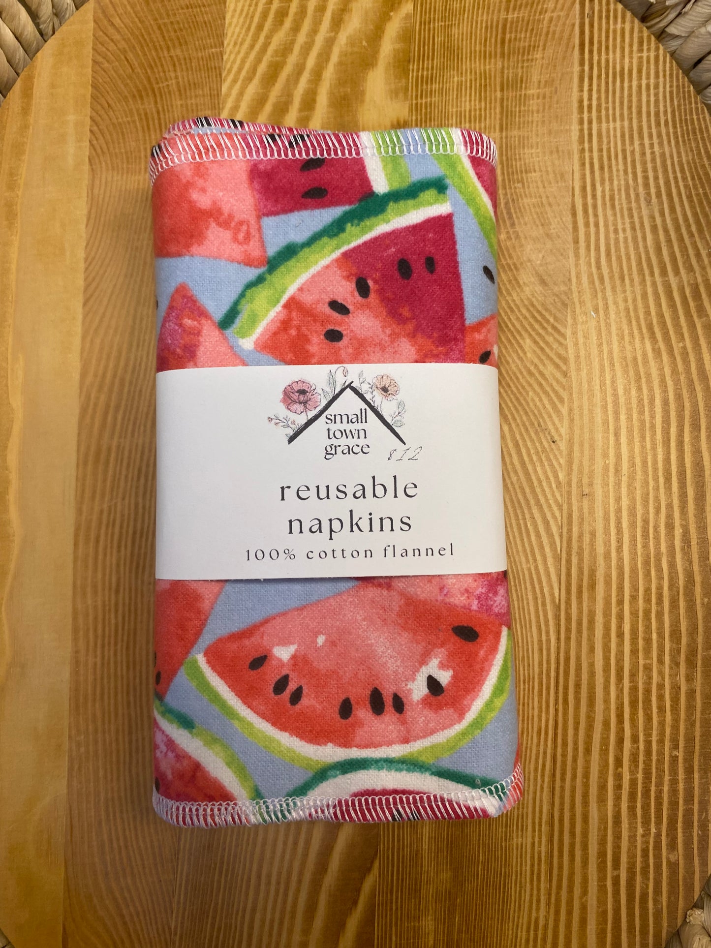 One In A Mellon Reusable Napkins