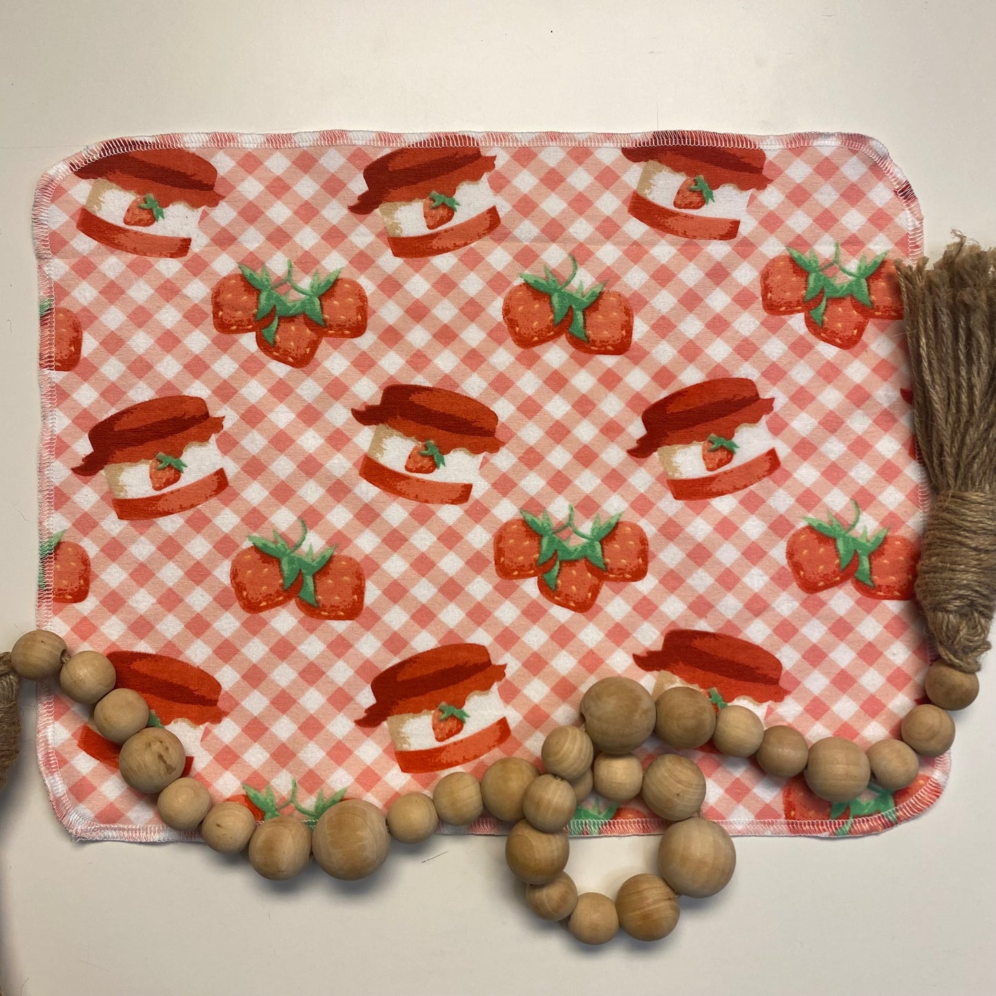 Strawberry Jam Reusable Paper Towels