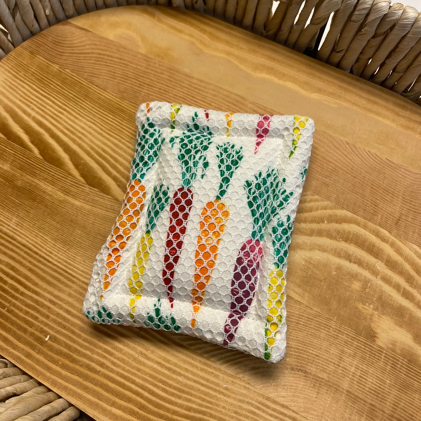 Colorful Carrots Washable Sponges