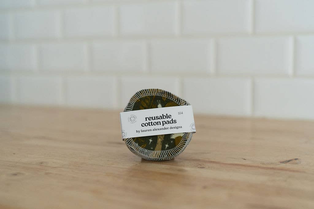 Reusable Cotton Pads - Wooded Whimsy