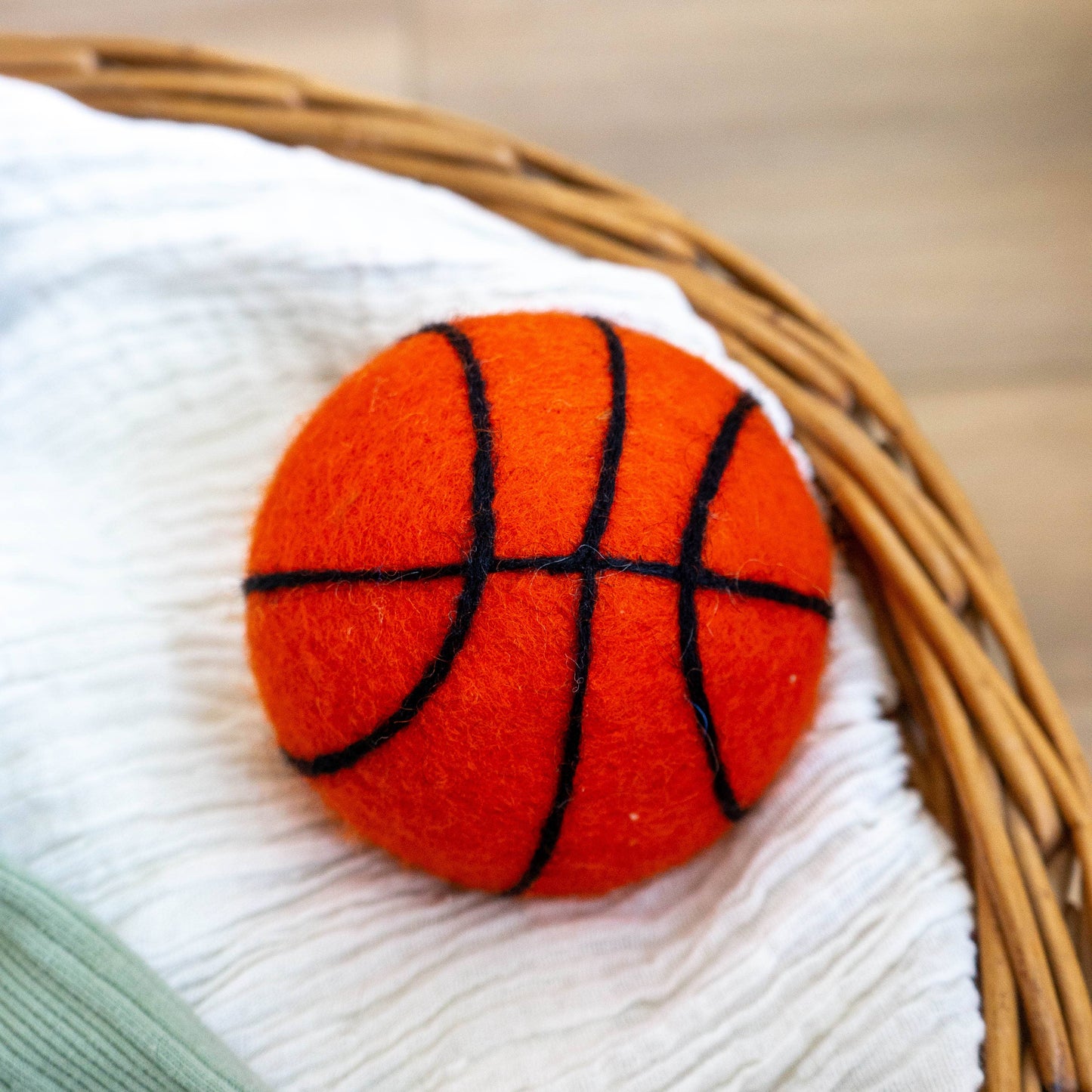 Basketball Eco Wool Dryer Balls - PLAYOFFS: PACKAGE FREE