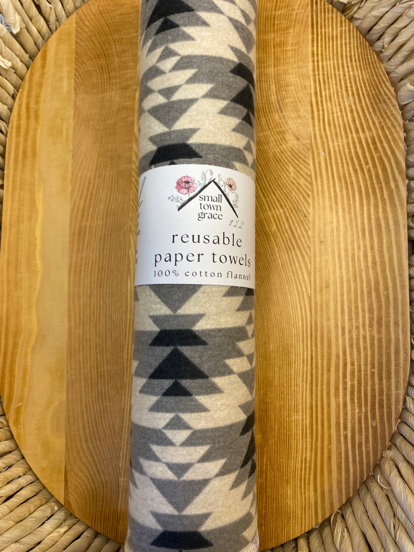 Gray Western Reusable Paper Towels