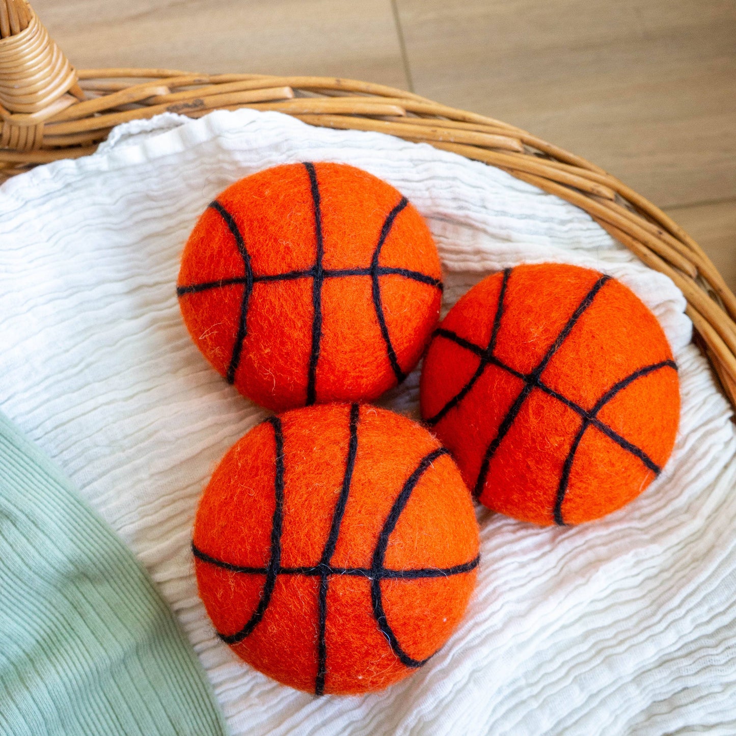 Basketball Eco Wool Dryer Balls - PLAYOFFS