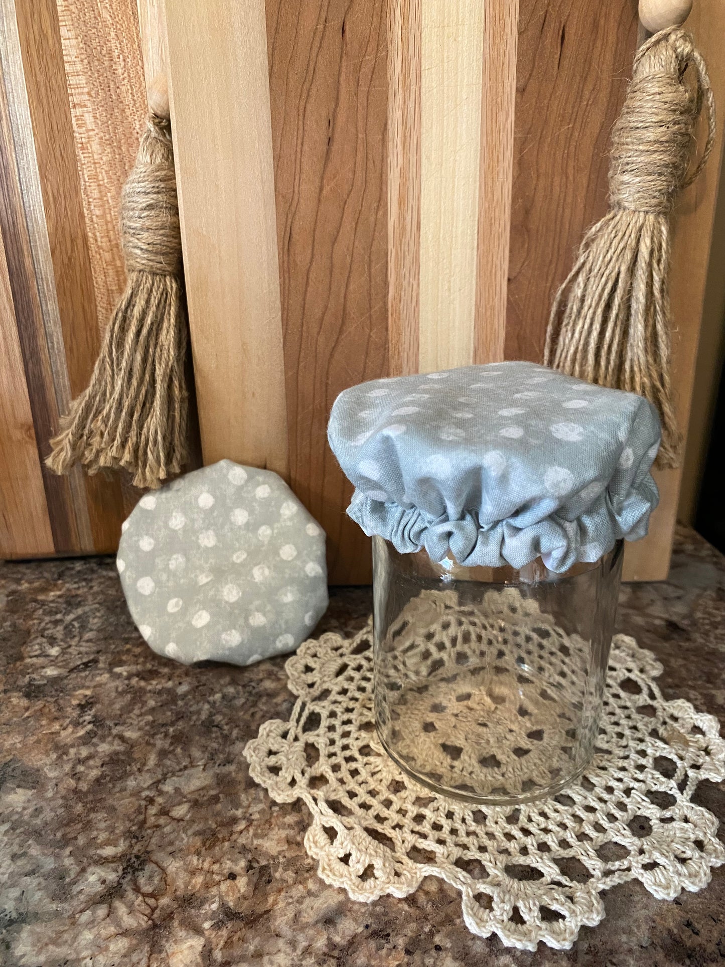 Reusable Bowl Covers: Textured Dots