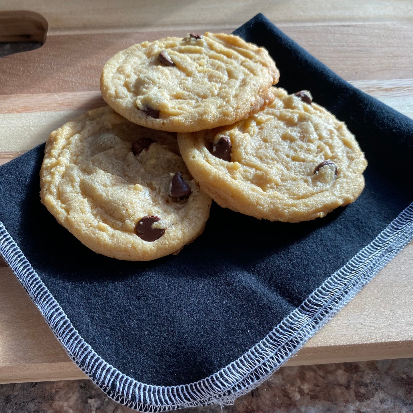 Black Reusable Paper Towels