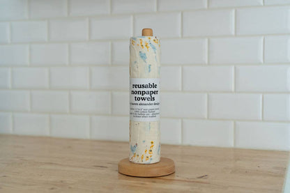 Reusable Paper Towels - Hens & Chicks: 6 Pack Folded