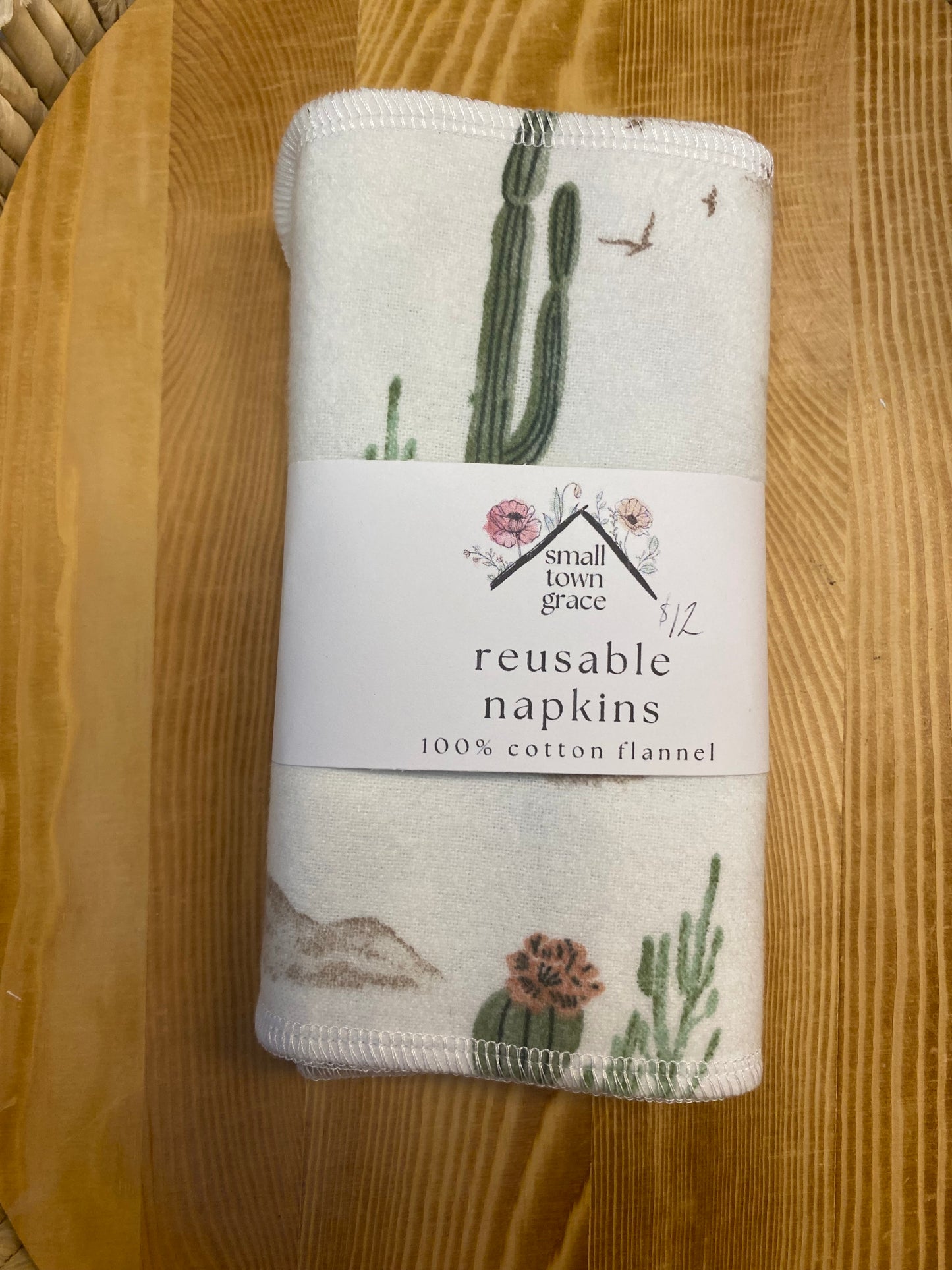 Cactus Reusable Napkins