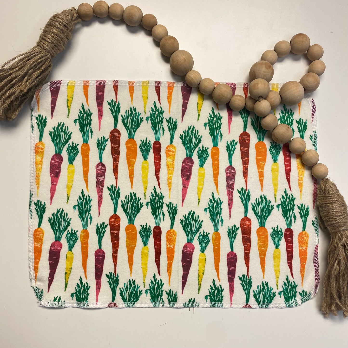 Colorful Carrots Reusable Paper Towels