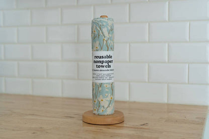 Reusable Paper Towels - Dogwood: 6 Pack Rolled