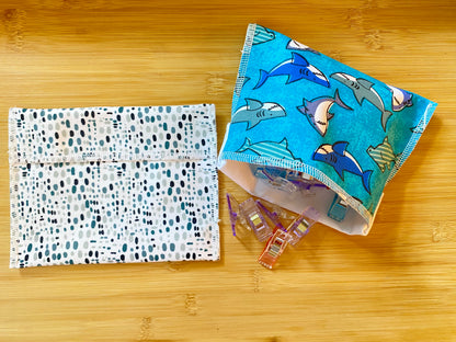 Snack & Sandwich Bag: Washable & Reusable