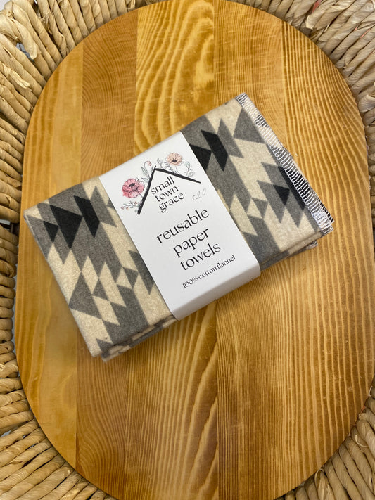 Gray Western Reusable Paper Towels