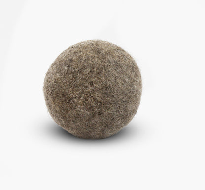 Single Wool Dryer Balls - All Colors & Designs PACKAGE FREE: Mama Earth