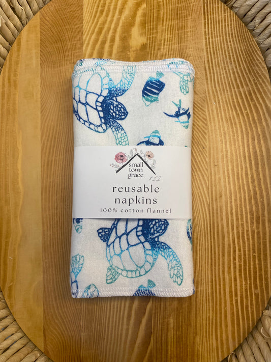 Ocean Reusable Napkins