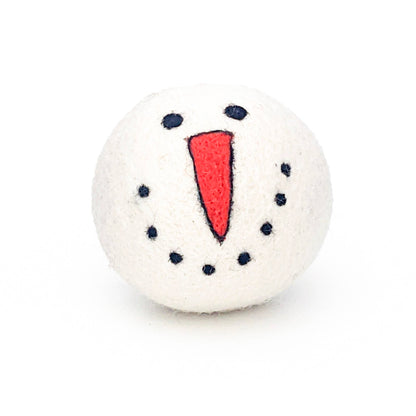 Single Wool Dryer Balls - All Colors & Designs PACKAGE FREE: Ladybug