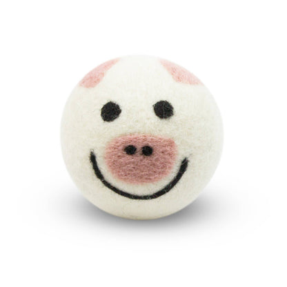 Single Wool Dryer Balls - All Colors & Designs PACKAGE FREE: Classic Rainbow