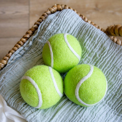 Tennis Eco Wool Dryer Balls - GRAND SLAM: PACKAGE FREE