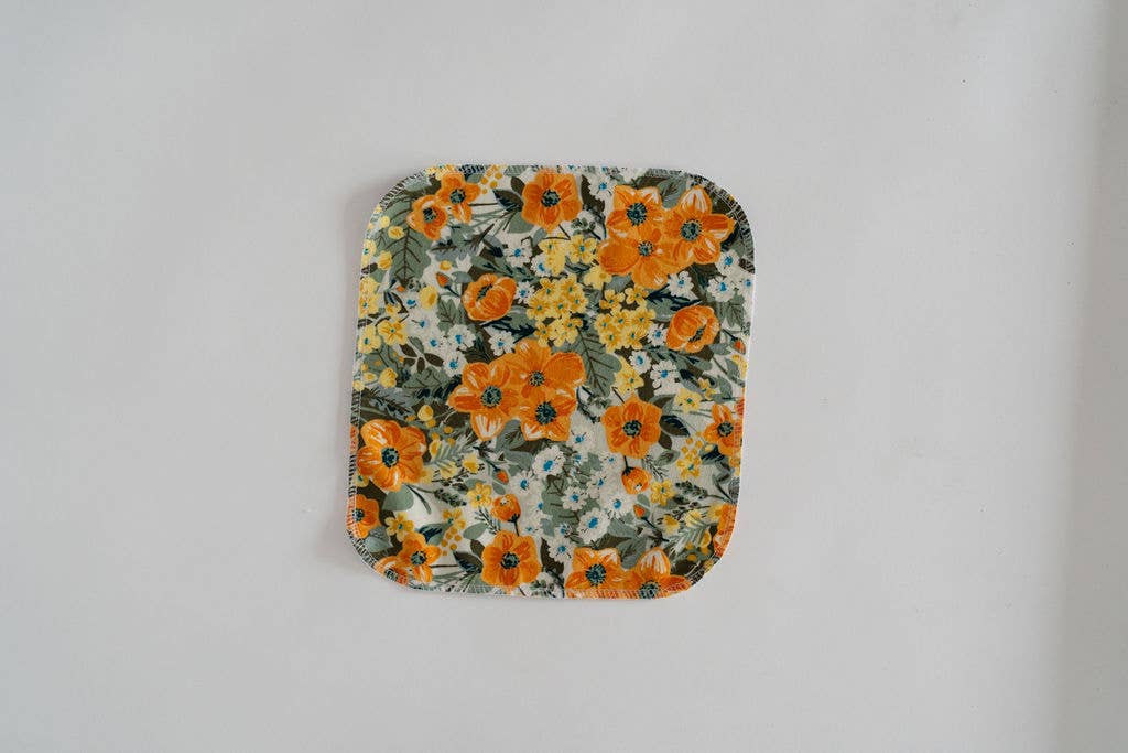 Reusable Paper Towels - Golden Days: 6 Pack Rolled