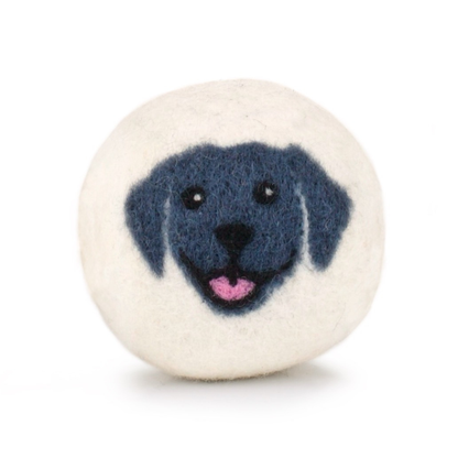 Single Wool Dryer Balls - All Colors & Designs PACKAGE FREE: Mama Earth