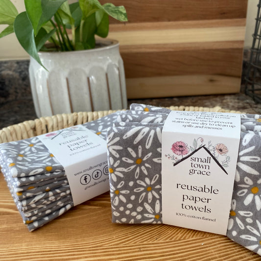 Tiny Daisies Reusable Paper Towels