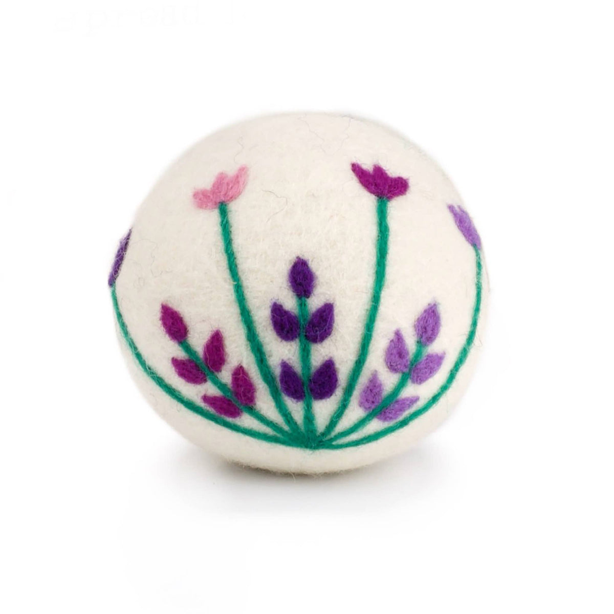 Single Wool Dryer Balls - All Colors & Designs PACKAGE FREE: Classic Rainbow