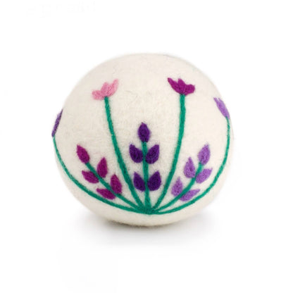 Single Wool Dryer Balls - All Colors & Designs PACKAGE FREE: Classic Rainbow