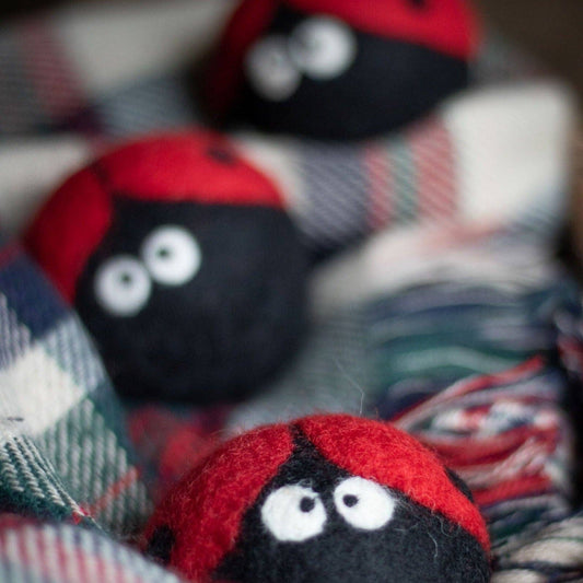 Ladybug Eco Wool Dryer Balls