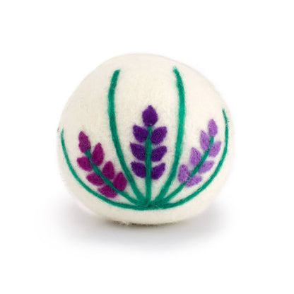 Single Wool Dryer Balls - All Colors & Designs PACKAGE FREE: Classic Rainbow
