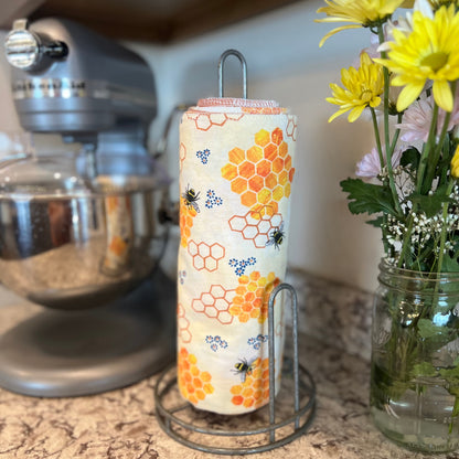 Honey Bees Reusable Paper Towels