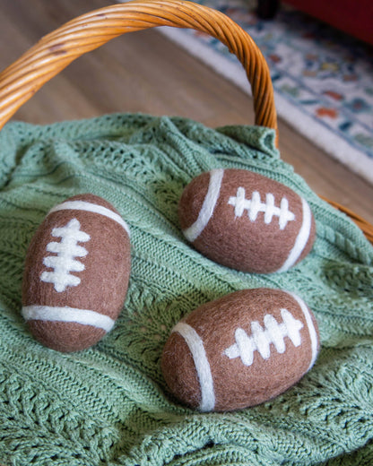 Football Eco Wool Dryer Balls - GAME DAY: PACKAGE FREE