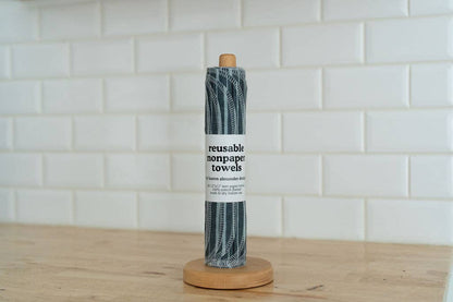 Reusable Paper Towels - High Tide: 6 Pack Rolled