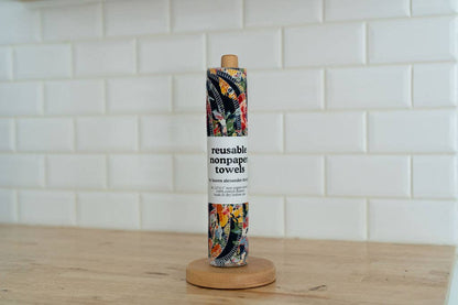 Reusable Paper Towels - Botanist : 6 Pack Rolled