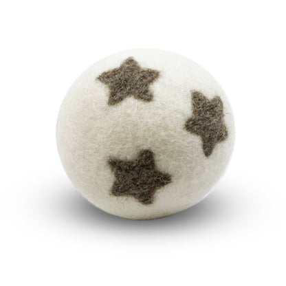 Single Wool Dryer Balls - All Colors & Designs PACKAGE FREE: Classic Rainbow